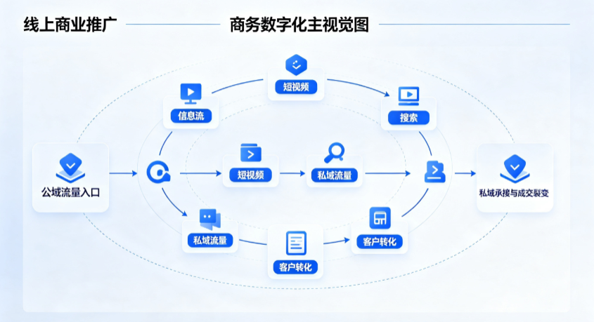 永顺县线上商业推广怎么做？全域流量闭环搭建与低成本转化实战指南